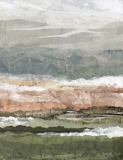 Serene Mountain Layers by Lara Eckerman