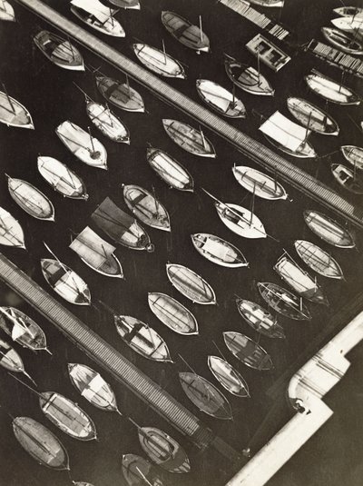Boats, Marseille by Laszlo Moholy Nagy