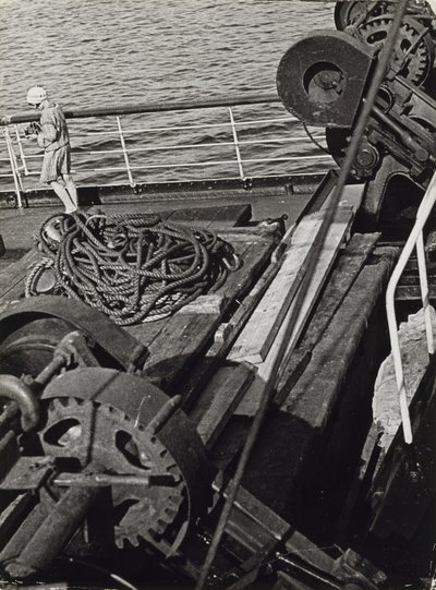 Photoreporter in the North Arctic Sea by Laszlo Moholy Nagy