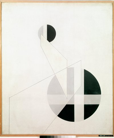 Composition A XX by Laszlo Moholy Nagy