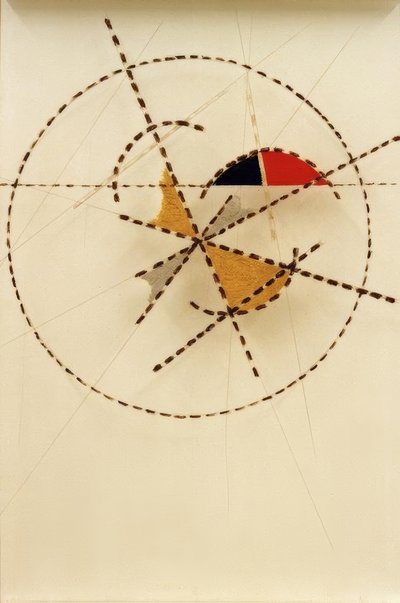 Expressionist Composition by Laszlo Moholy Nagy