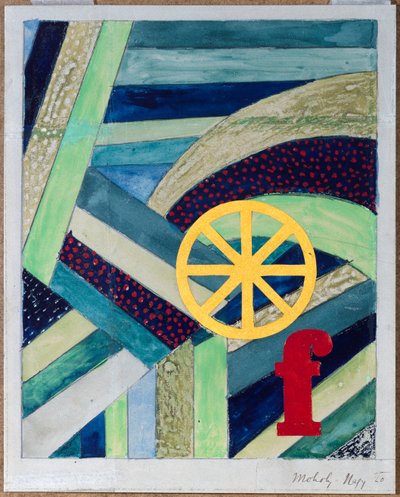 F in Feld by Laszlo Moholy Nagy