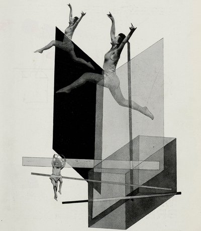Human Mechanics Varieté. From The Stage at the Bauhaus, 1925 by Laszlo Moholy Nagy