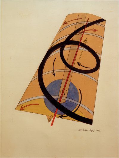 Kinetic-Constructive System by Laszlo Moholy Nagy
