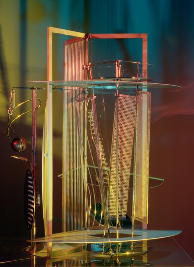 Light-Space Modulator by Laszlo Moholy Nagy