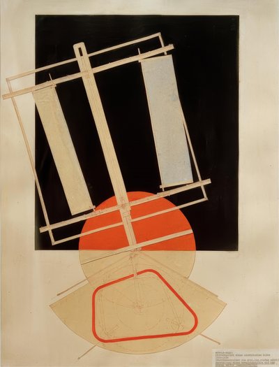 Lighting Prop of an Electric Stage by Laszlo Moholy Nagy