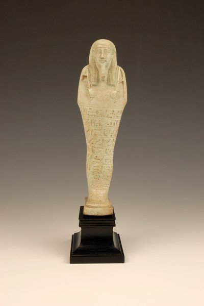 Shabti of Imhotep, 380-342 BC by Late Period Egyptian