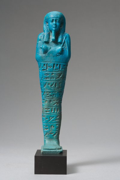 Ushabti for Psammtik born of Saba-rekhyet by Late Period Egyptian