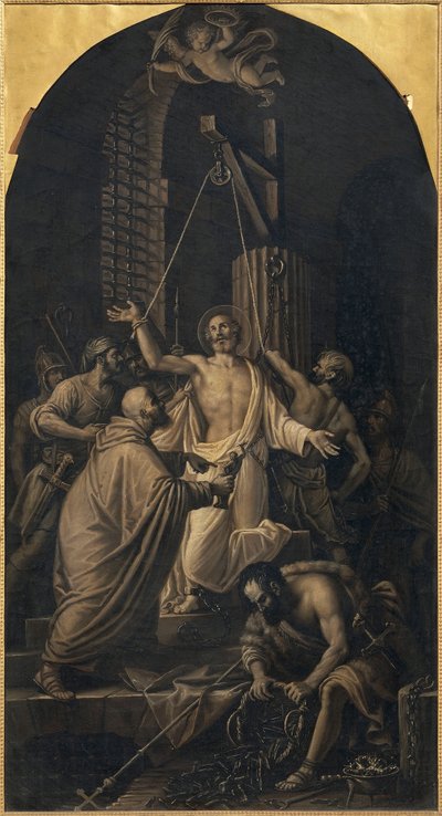 Martyrdom of St Apollinaris, by Lattanzio Querena by Lattanzio Querena