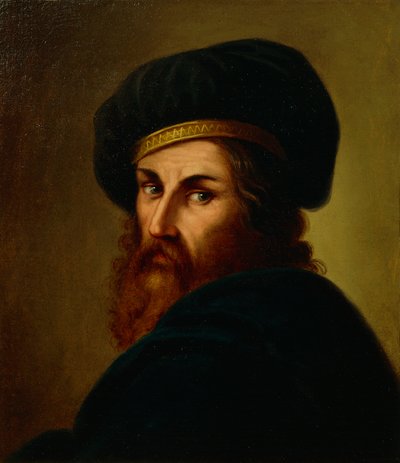 Portrait of Painter Ludovico Carracci by Lattanzio Querena