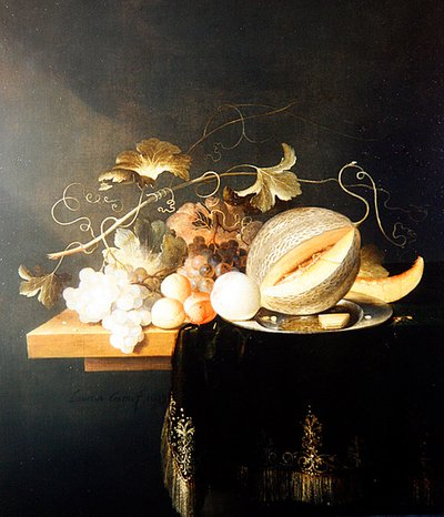 A Still Life of Fruit by Laurens Craen