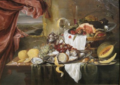 Still Life with Imaginary View by Laurens Craen
