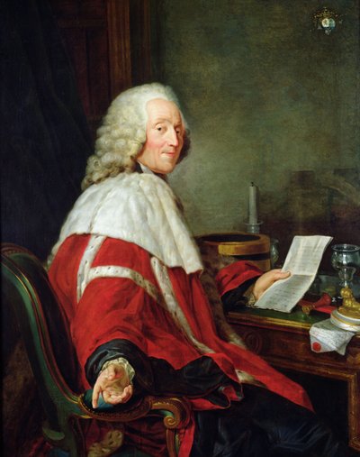 Monsieur de Calonne, First President of the Parliament of Flanders in Douai, 1790 by Laurent Dabos