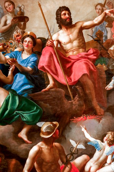 Council of the Gods about the Trojan War by Laurent Pecheux