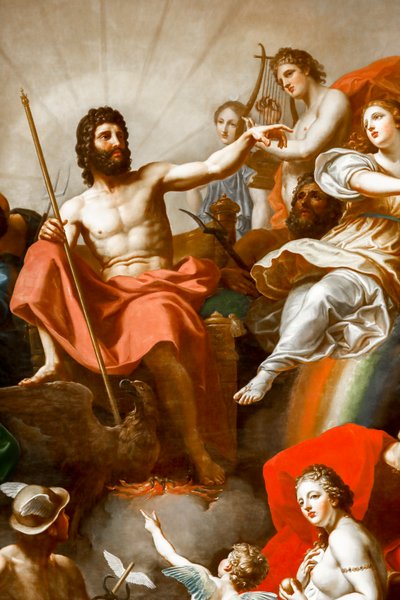 Council of the Gods about the Trojan War by Laurent Pecheux