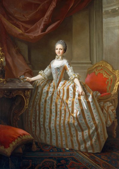 Maria Luisa of Parma, Later Queen of Spain by Laurent Pecheux
