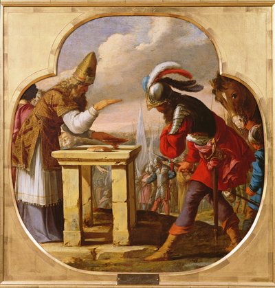 The Meeting of Abraham and Melchizedek, c.1630 by Laurent de la Hyre
