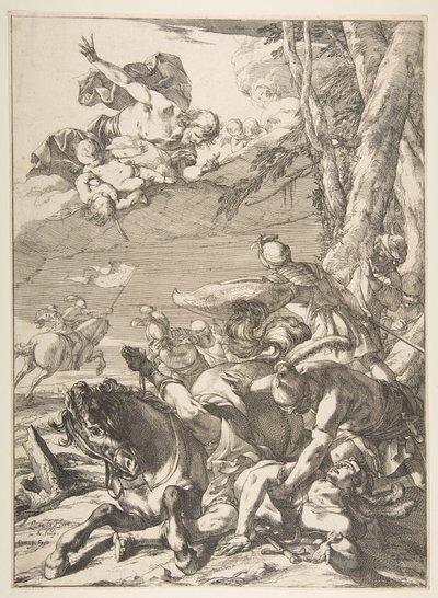 Conversion of St. Paul, ca. 1637 by Laurent de la Hyre