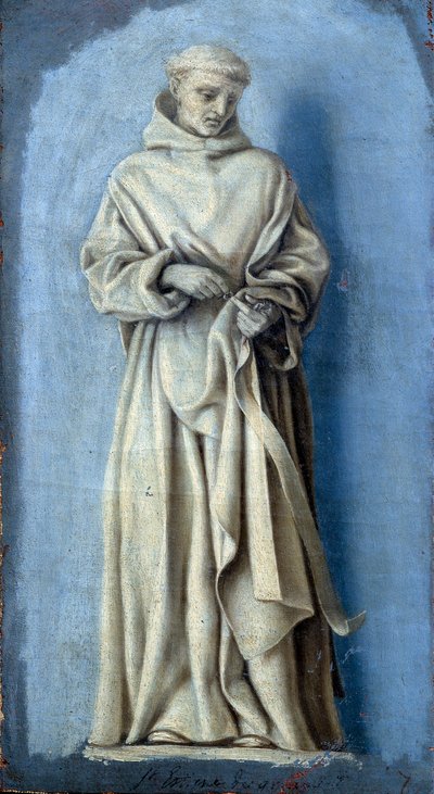 Saint Etienne de Grammont holding a ring in the right hand by Laurent de la Hyre