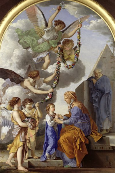 The Education of the Virgin by Laurent de la Hyre