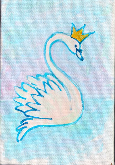 Swan King, 2025 by Laurie Michaels