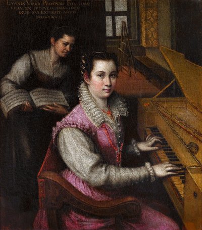 Self-portrait by Lavinia Fontana