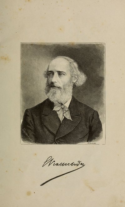 Portrait of Eugène Viollet-le-Duc, 1879 by Lavr Lavrovich Belyankin