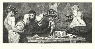 Greek Wine by Lawrence (after) Alma Tadema