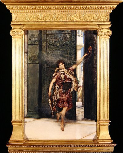 Dance before the Thymele by Lawrence Alma Tadema