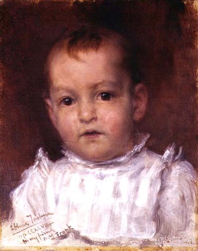 Portrait of Master John Alfred Parsons Millet by Lawrence Alma Tadema