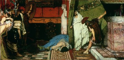 A Roman Emperor, AD 41 - Claudius by Lawrence Alma Tadema