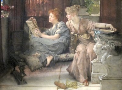 Comparison by Lawrence Alma Tadema