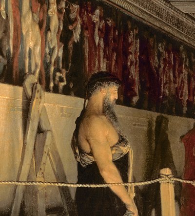 Pheidias and the Frieze of the Parthenon, Athens, 1868 by Lawrence Alma Tadema
