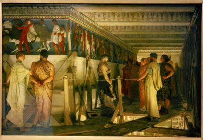 Phidias and the Parthenon Frieze by Lawrence Alma Tadema