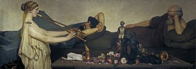 Pompeian Scene or The Siesta by Lawrence Alma Tadema