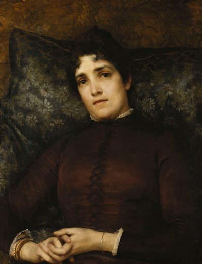 Portrait of Mrs. Frank D. Millet, 1886 by Lawrence Alma Tadema