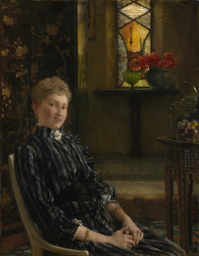Portrait of Mrs Ralph Sneyd by Lawrence Alma Tadema