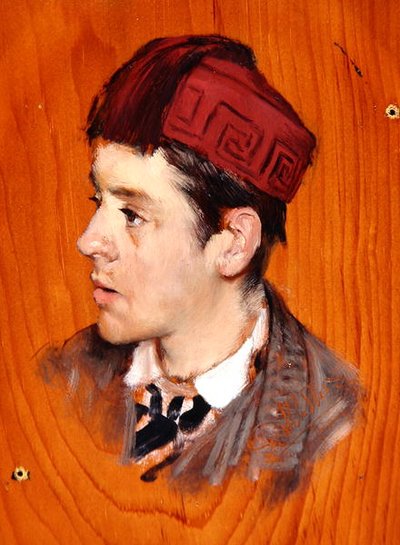 Sir Herbert Thompson, Bart., c.1877 by Lawrence Alma Tadema