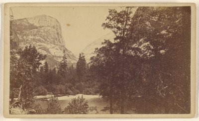 Mirror Lake, Yosemite Valley, Mariposa Co. by Lawrence and Houseworth