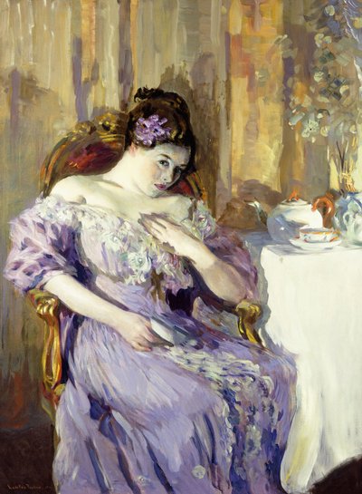 Lady in Lavender by Lawton Parker