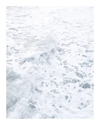 White Waves, c.2018 by Leah Straatsma