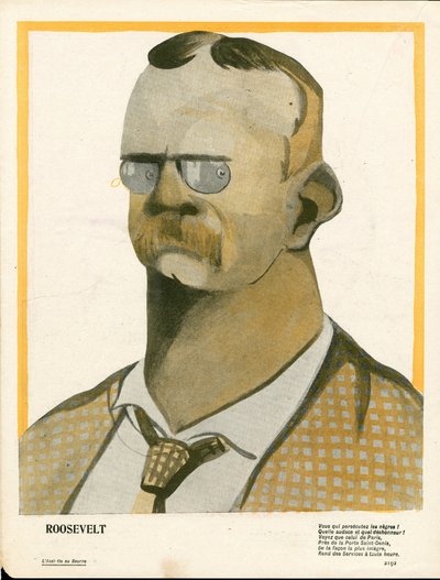 The Butter Plate, number 130, Satirical in Colors by Leal de Camara
