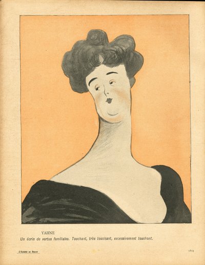 The Butter Plate, number 94, Satirical in Colors by Leal de Camara