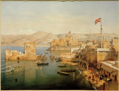 View of the Port of Beirut by Leander Russ