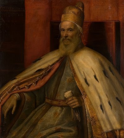 Portrait of Doge Marcantonio Memmo (1537-1615, Doge since 1612) by Leandro Bassano
