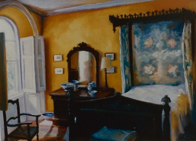Gold Room Yellow bedroom by Lee Campbell