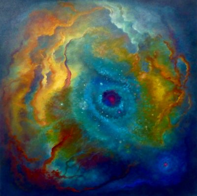 Nebula Malachite, 2023 by Lee Campbell