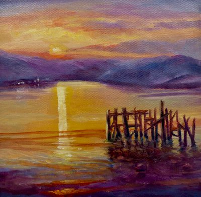 Old Jetty, Isle of Bute by Lee Campbell