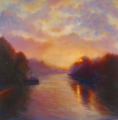 September Morning River by Lee Campbell