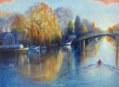 Spring Tide Twickenham by Lee Campbell